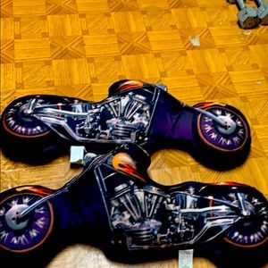 Motorcycle pillows